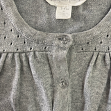 Pumpkin Patch, Girls Grey Sweater, GUC, Size 00 (3-6m)