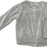 Pumpkin Patch, Girls Grey Sweater, GUC, Size 00 (3-6m)