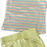 Pumpkin Patch, Striped Yellow Set, FUC*, Size 2