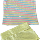 Pumpkin Patch, Striped Yellow Set, FUC*, Size 2