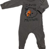 Rock Your Baby, David Meowie Playsuit, EUC, Size 00
