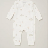 Homegrown Baby, Cloud Balloon Onesie and Hat Set, NWOT, Size 0000 (Newborn)