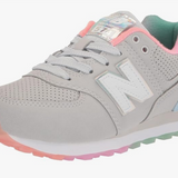 New Balance, Kids' 574 V1 Lifestyle Sneaker, Berry, FUC, Size 5US