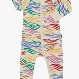 Bonds, Zebra Coloured Wondersuit, GUC, Size 0000 (Newborn)