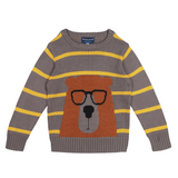 Andy & Evan, Boys Teddy Sweater, EUC, Size 4