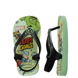 Havaianas, Baby Marvel Green Garden, NWOT, Size 9US (25/26UK)
