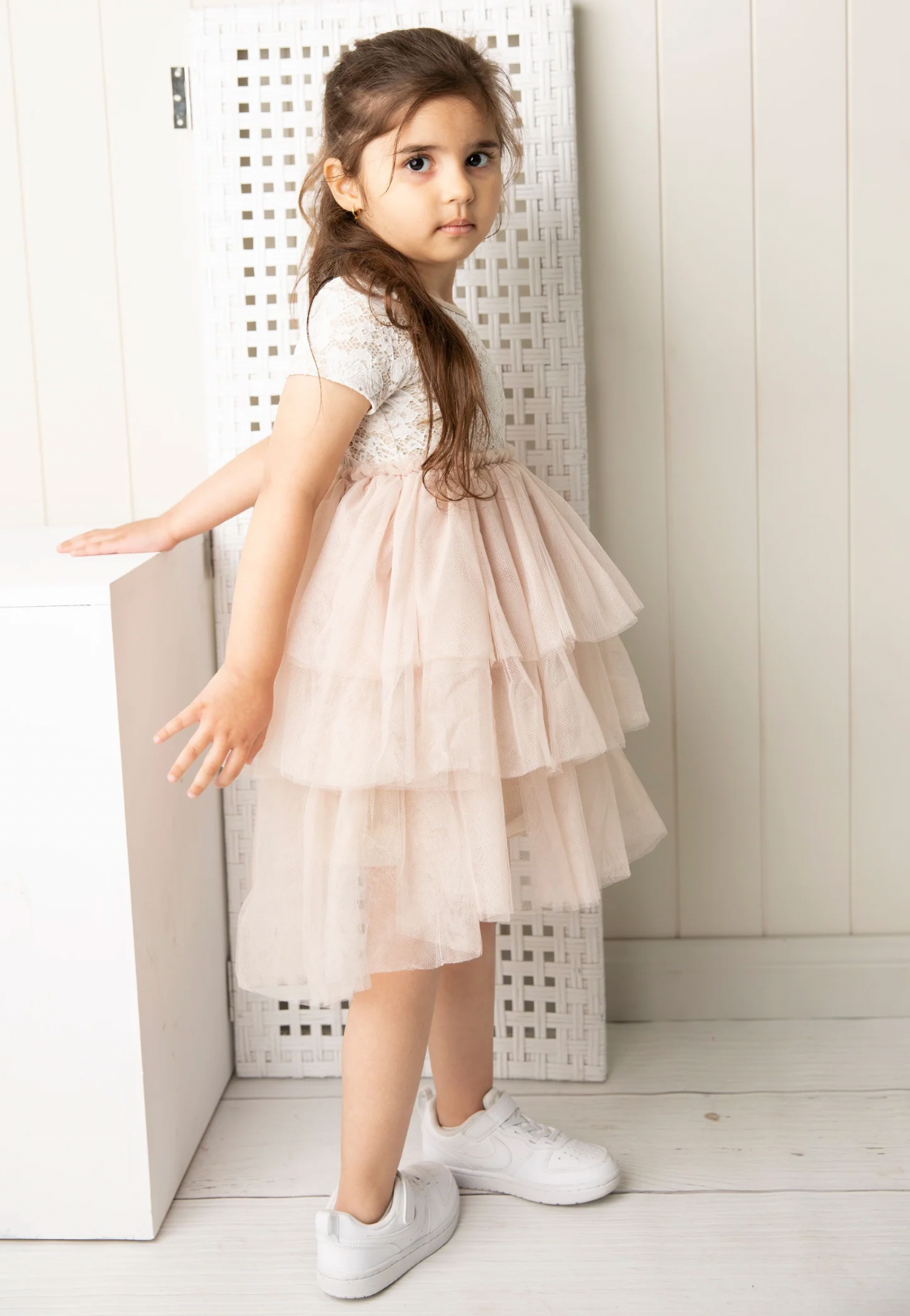 Cracked Soda, Zaria Lace Tutu - Beige, NWTS, Size 4 – Dream Nu