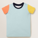 Seed Heritage, Colour Block Tee, EUC, Size 00 (3-6m)