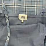 Seed Teen, Girls Pinafore Plaid Dress, EUC, Size 14