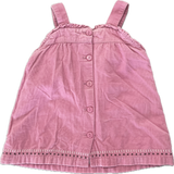 Sprout, Girls Pink Cord Dress, GUC, Size 00 (3-6m)