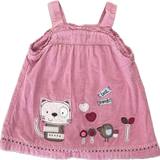 Sprout, Girls Pink Cord Dress, GUC, Size 00 (3-6m)
