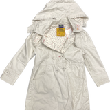 Surgent Major, Girls Rain Coat w/Floral Lining, EUC, Size 7