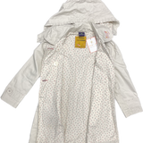 Surgent Major, Girls Rain Coat w/Floral Lining, EUC, Size 7