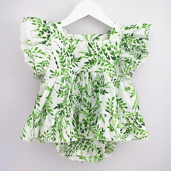 Tropicana Floral Romper Dress | Dream Nu 