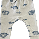 Wilson & Frenchy, Boys Fish Leggings, EUC, Size 0 (6-12m)