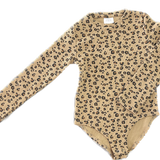 Zara, Girls Leapord Bodysuit, EUC, Size 6