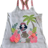 Tommy Bahama KIDS, Girls Hawaiian Top, Size 8