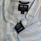 Indie Kids, Boys Striped Linen Shirt, EUC, Size0