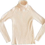 Zara, Girls Light Pink Turtleneck, E.C., Size 9