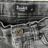 Bardot Jr, Washed Black Skinny Jeans Size 4