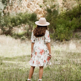 A Little Lacey, Maisie Girls Floral Dress