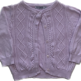 David Jones Baby, Girls Lilac Cardigan, EUC, Size 1