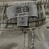 Seed, Boys Olive Joggers, FUC, Size 8