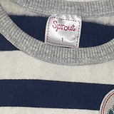 Sprout, Boys White/Navy Jumper, NWT, Size 1