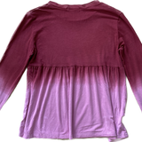 Angie Girls, Mauve/Pink Long Sleeve Top, Size 10