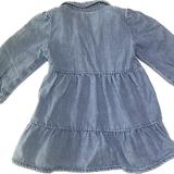 Zara Girls, Denim Dress, EUC, Size 18-24mo (1-2)