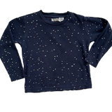 Jamie Kay, Girls Navy Top w/Stars, G.C., Size 6