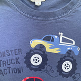 Milkshake, Boys Blue Truck Shirt, Size 7