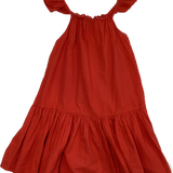 Cotton On, Girls Red Linen Dress, Size 8