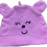 OshKosh, Baby Girls Pink Bear Hat, EUC, Size 00