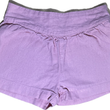 Cotton On, Girls Pale Pink Linen Shorts, E.C., Size 2