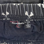 Close-up of soft fabric texture on 6-12 month baby pants