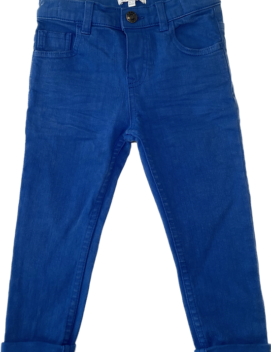 Boys BlueZoo jeans front view, size 18-24 months