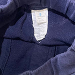 Full length view showing ribbed cuffs on Crew Cuts Boys Navy Joggers