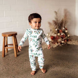 Snuggle Hunny, Eucalypt Organic Growsuit