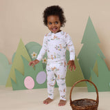 Snuggle Hunny, Easter Bunnies Organic Growsuit