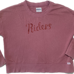 Front view of Girls Mauve Jumper by Riders by Lee, Size 12