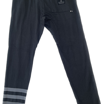 Full-length view of Munster boys size 12 charcoal joggers