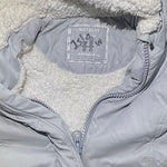 Size 3 girls white jacket from Natalys with quilted design