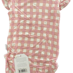 Ruffled cap sleeve baby onesie, lightweight and breathable
