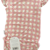 Ruffled cap sleeve baby onesie, lightweight and breathable
